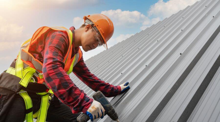 Professional metal roof installation in West Union, WV